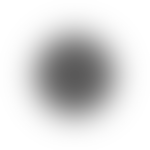 Blurred Gray Circle 